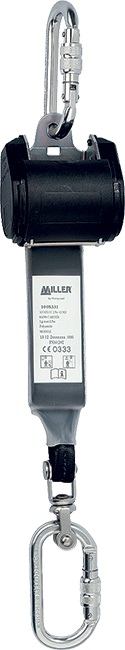 Блокирующее устройство МИЛЛЕР АВИАБЛОК (1008331), без корпуса с 2-мя карабинами (ПОЯ 021.01)