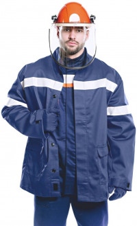 Куртка - накидка 9 кал/см2 из огнезащитной ткани WORKER (СПН04-Л II)