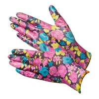 Violet NN Садовые перчатки расцветки Violet с нитрилом ( N4001)