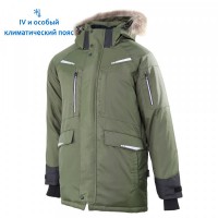 Зимняя куртка-парка BRODEKS KW215, хаки