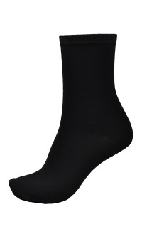 Носки мужские трикотажные черного цвета (НОС-01)