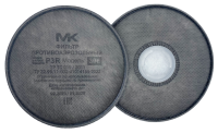 Фильтр противоаэрозольный P3 R + угольный слой (модель 306) МК