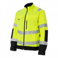 Сигнальная куртка Brodeks KS 218, желтый/черный