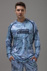 Лонгслив (джерси) Remington Fishing Вreeze Вlue