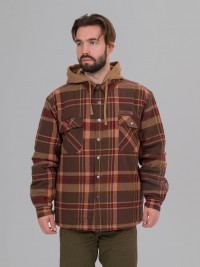 КУРТКА-РУБАШКА REMINGTON GANGSTER WALK BROWN