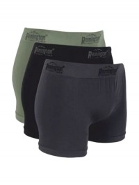 Мужские трусы боксеры Remington, set 3 pieces (серый, черный, зеленый)