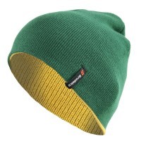 Шапка BRODEKS bicolor зеленый-желтый