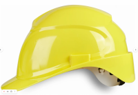 Каска Uvex Эйрвинг, храповик, текстильное оголовье, желтая, арт. 9762130