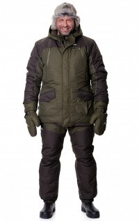 Костюм для рыбалки GRAYLING Скат, зимний -45, хаки