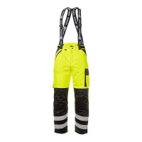 Зимние сигнальные брюки Brodeks KW 308, желтый/черный