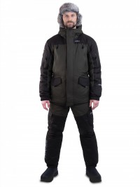 Скат V2 костюм для рыбалки GRAYLING, зимний -45, хаки