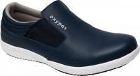 Туфли OXYPAS™ ROY, мужские, кожаные, ЭВА/резина (темно-синий/NAV) (КРО 4323)